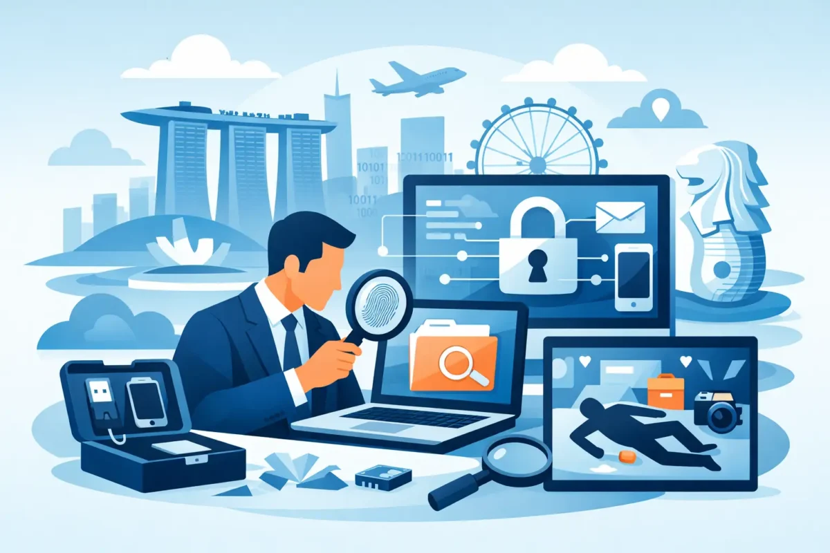 Digital Forensics Singapore for Real Cases