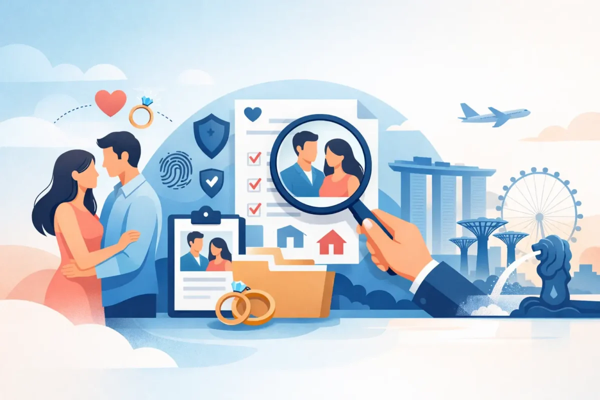 Pre Marriage Background Check Singapore Guide