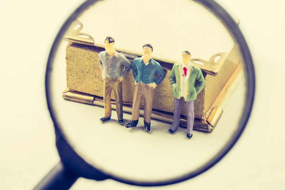 Private investigator services conducting subject identification and background investigations using professional surveillance methods.
